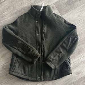 lululemon fleece runners jacket size 8